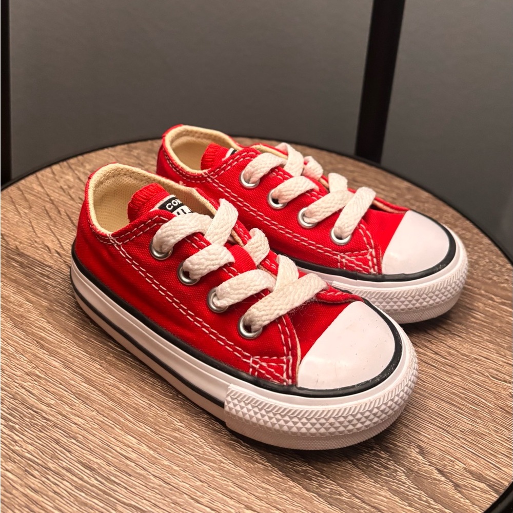 Red Toddler Converse
